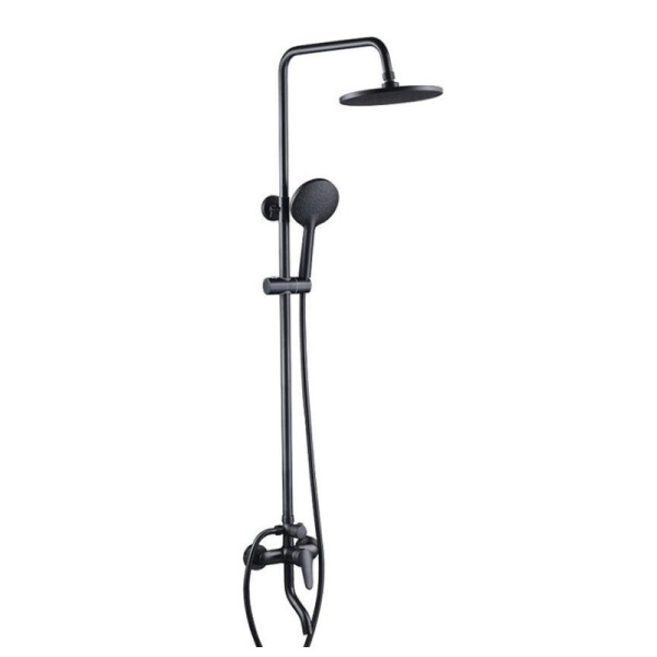 BARRAL DE DUCHA CON GRIFERIA - NEGRO BARRAL DE DUCHA CON GRIFERIA - NEGRO