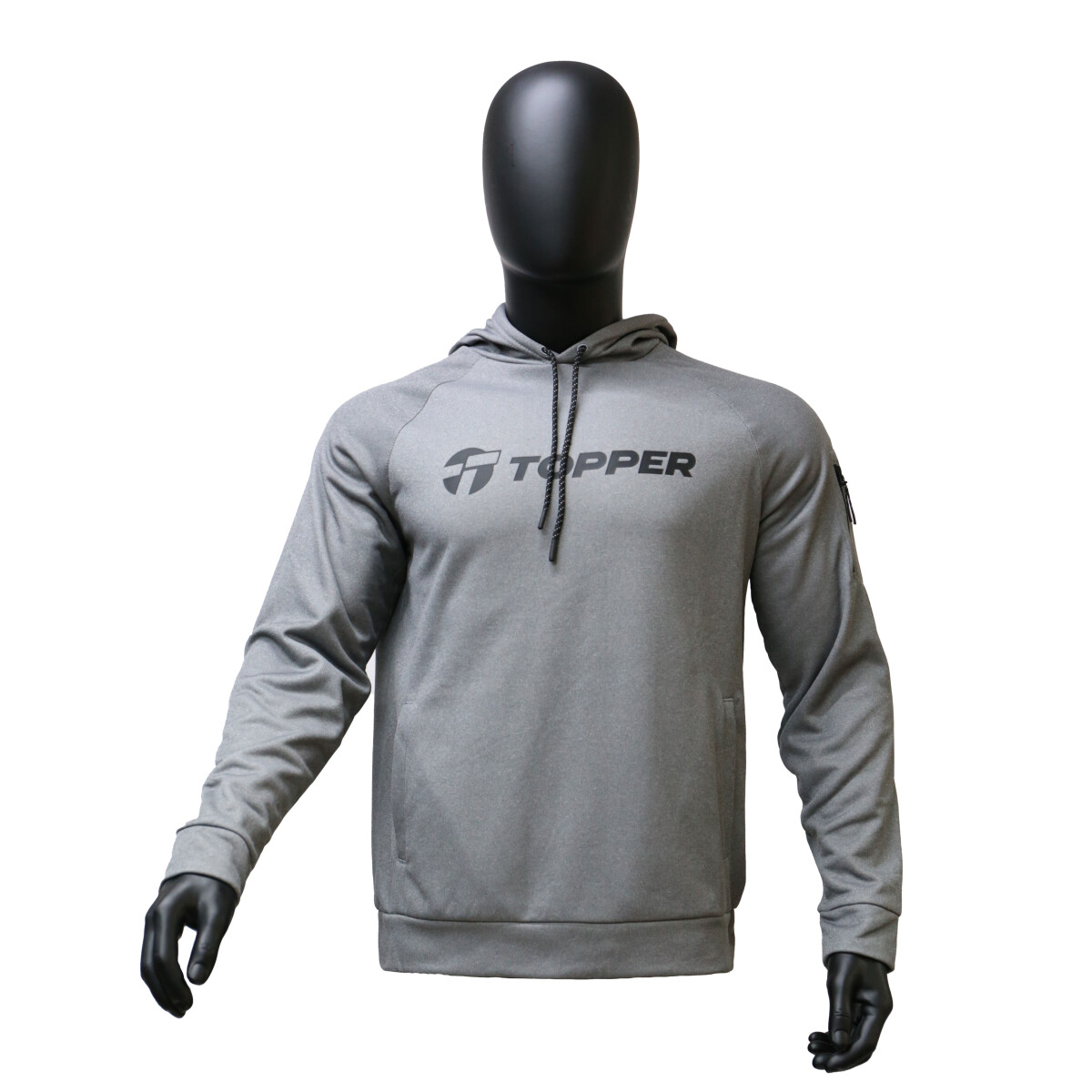 Canguro de Hombre Topper Poly - Gris Melange 