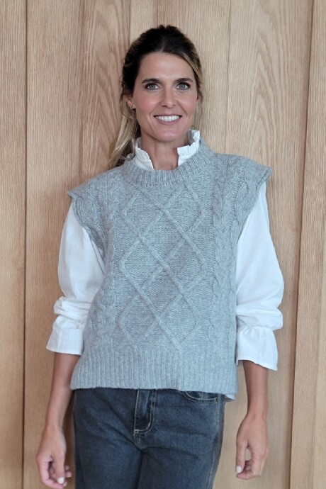 Chaleco Patagonia Gris Melange