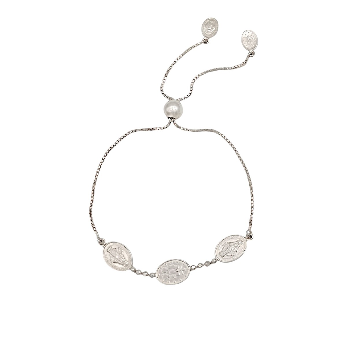 Pulsera Virgen milagrosa-Plata 925-Sin piedra-PU3667 - sinpiedra 