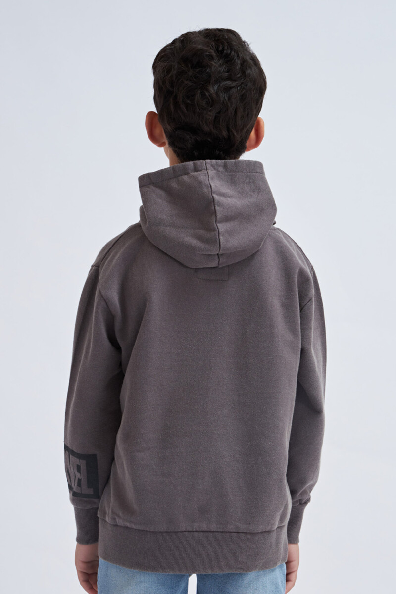 Hoodie deportivo liviano Ironman Marvel - Gris