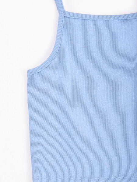 MUSCULOSA TERESA AZUL CLARO