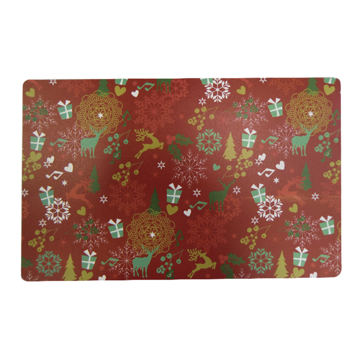 Individual Rectangular Varios Diseños 47 x 27 cm - Navidad3 
