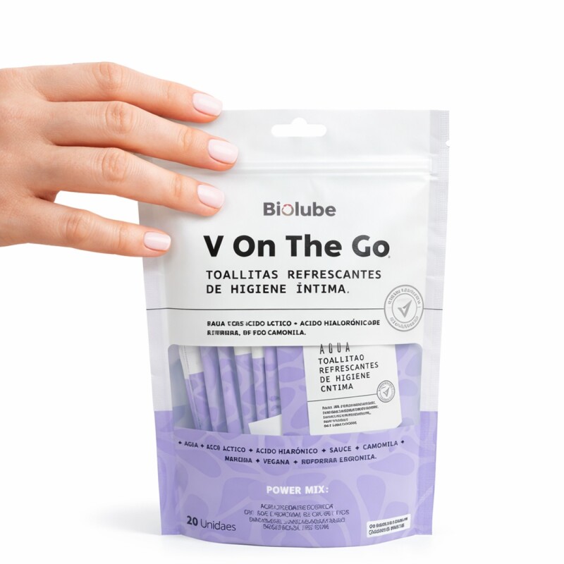 Toallitas Intimas Biolube V On The Go Individuales 20 Uds. Toallitas Intimas Biolube V On The Go Individuales 20 Uds.