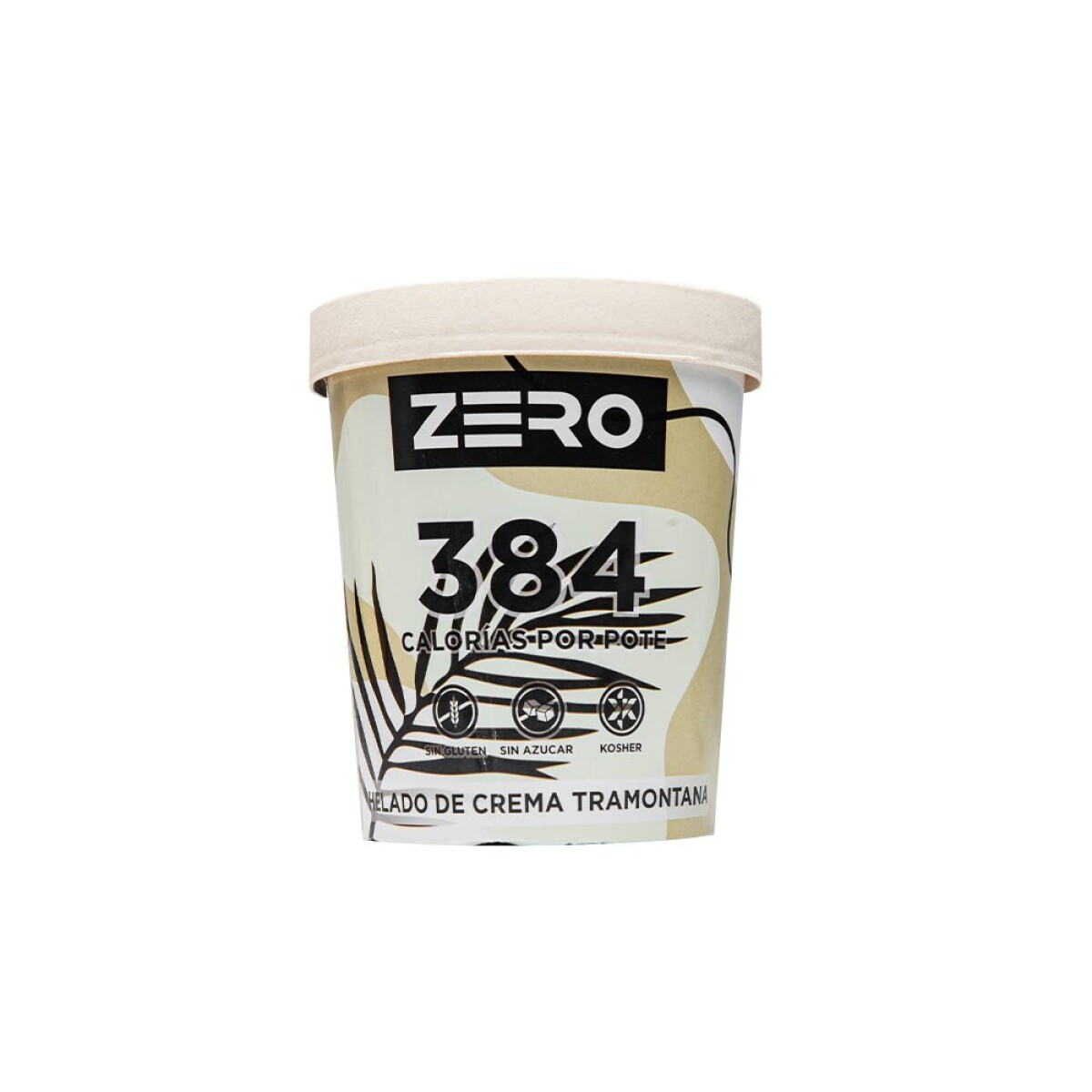 Helado Zero Crema Tramontana 250 Ml 