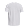 Remera Under Armour HEAVYWEIGHT de Hombre - 1373997-100 Negro-blanco