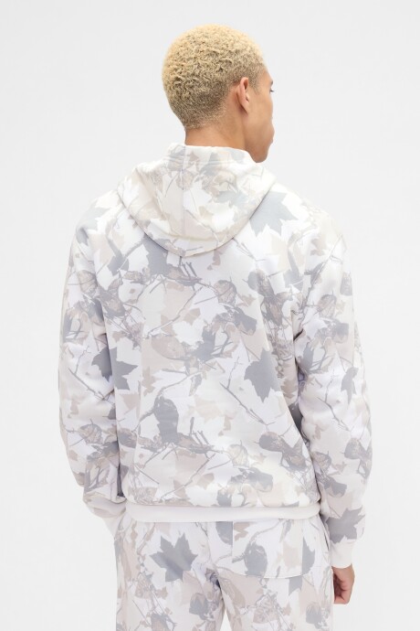 Canguro Logo Gap Hombre Grey Camo