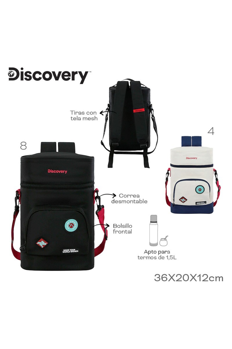 Mochila matera Discovery Hueso