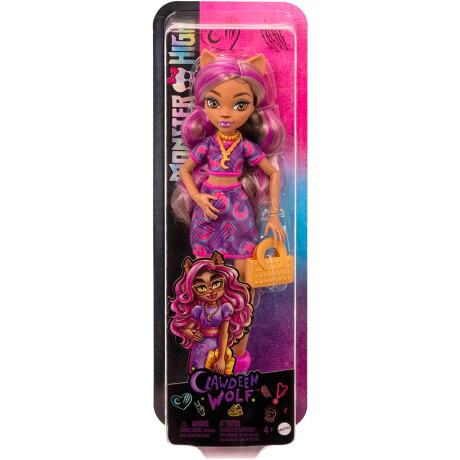 Muñeca Monster High 32cm Articulada + Accesorios Wolf