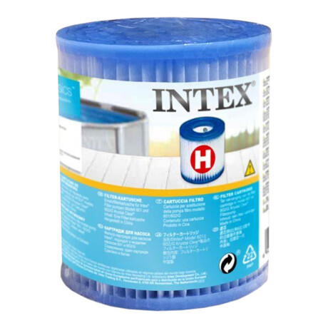 INTEX FILTRO CARTUCHO TIPO H Intex Filtro Cartucho Tipo H