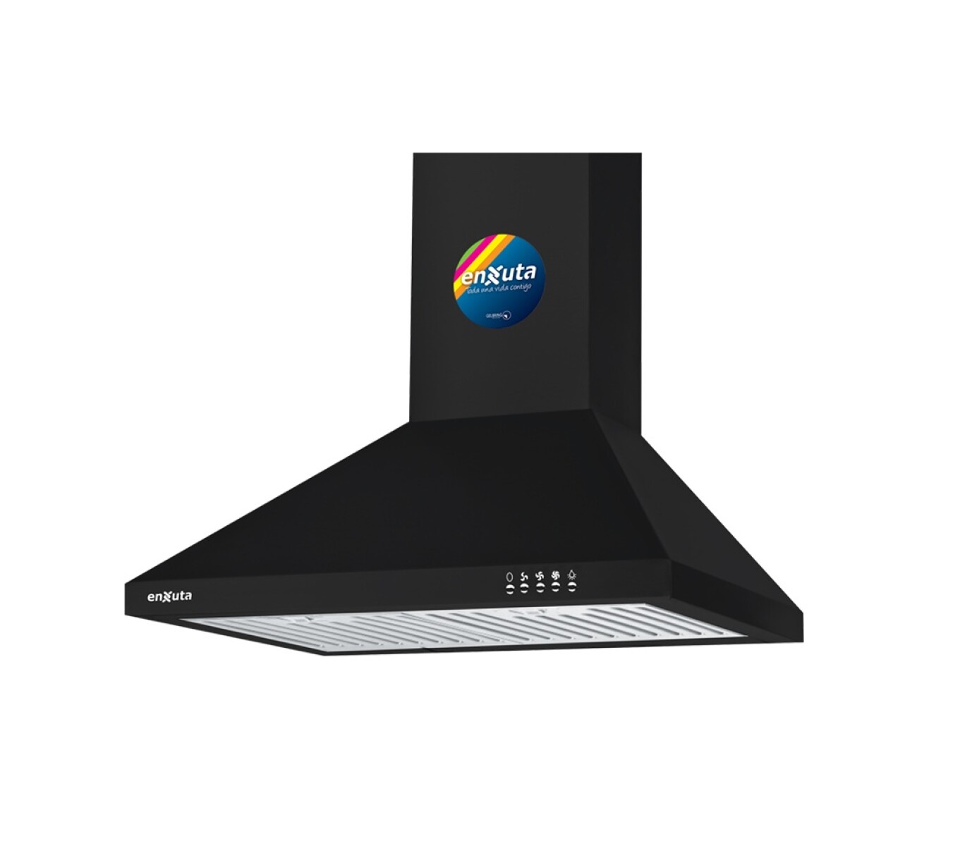 Campana Extractora Enxuta 60 Negro 