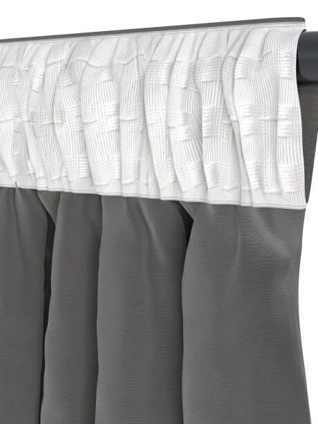 Cortina AUSTRA 1x140x300 terciopelo gris Cortina AUSTRA 1x140x300 terciopelo gris