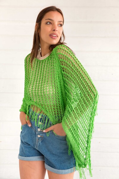 Sweater Azteca Verde