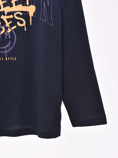 REMERA MARCOS AZUL OSCURO