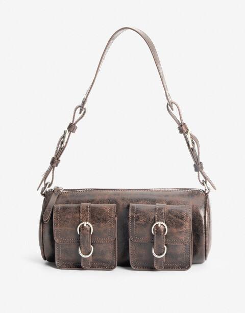 City Cartera Formato Baguette - Marron Chocolate