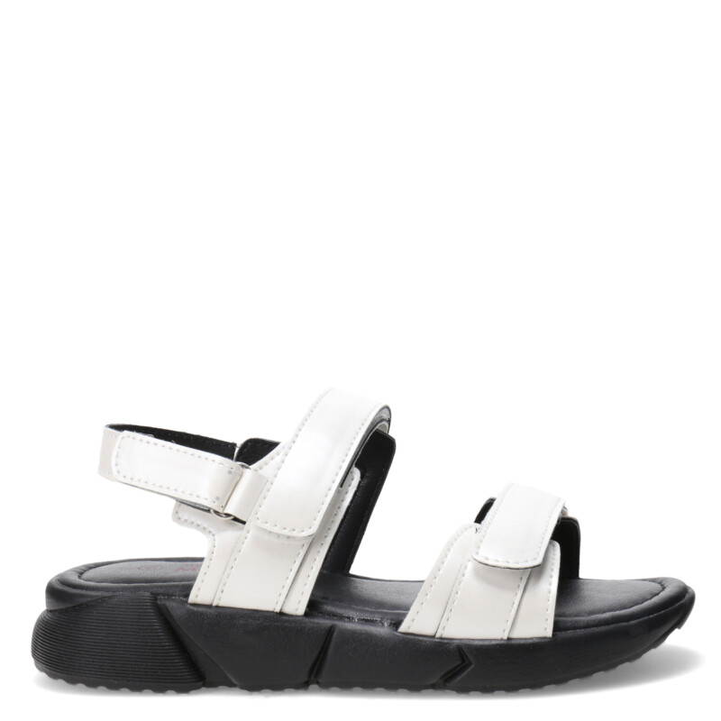 Sandalias de Niña MINI Miss Carol SEMIC con dos velcros Blanco