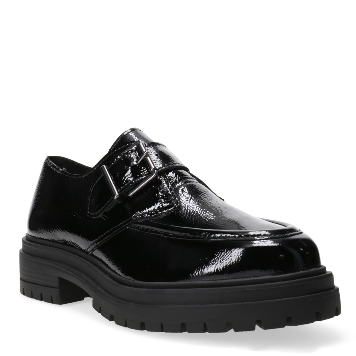 Zapato mocasin con hebilla Bottero - Verniz Preto 