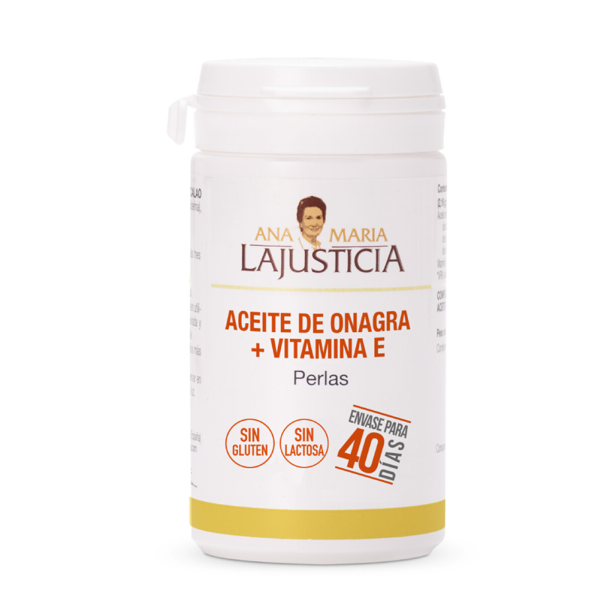 Aceite De Onagra + Vitamina E Ana Maria Lajusticia 80 Perlas 