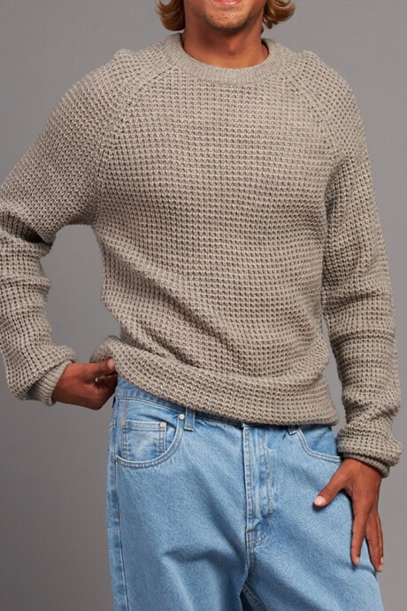 SWEATER BOCAYA RUSTY Gris