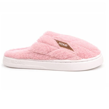 Pantuflas Unisex Suela Antideslizante Felpa Suave y Abrigada Rosa