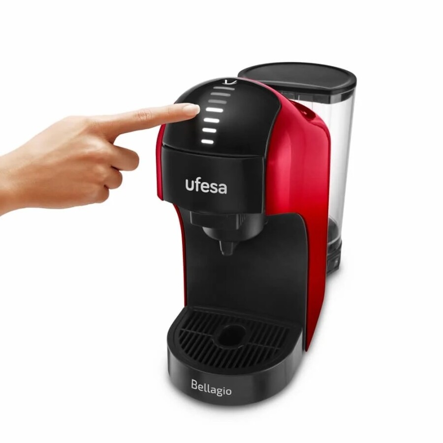 Cafetera Multicápsula Ufesa Bellagio Rossa Cafetera Multicápsula Ufesa Bellagio Rossa