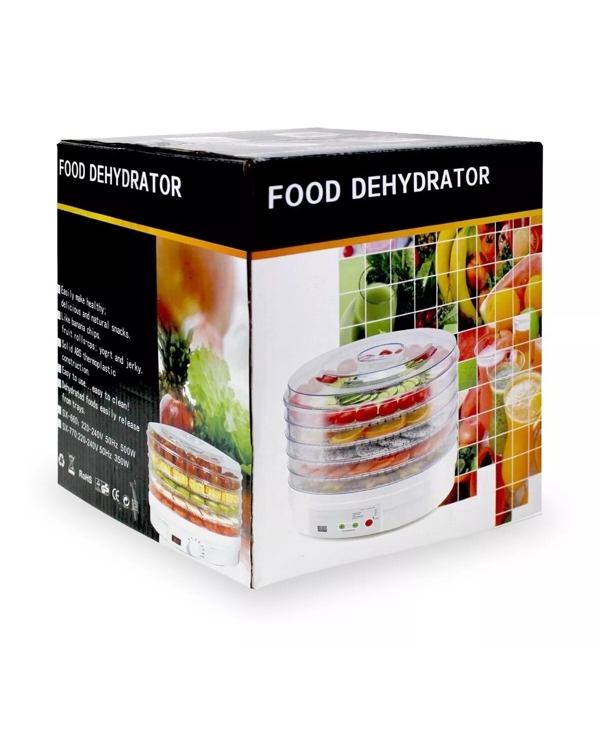 Deshidratador de alimentos 350 W