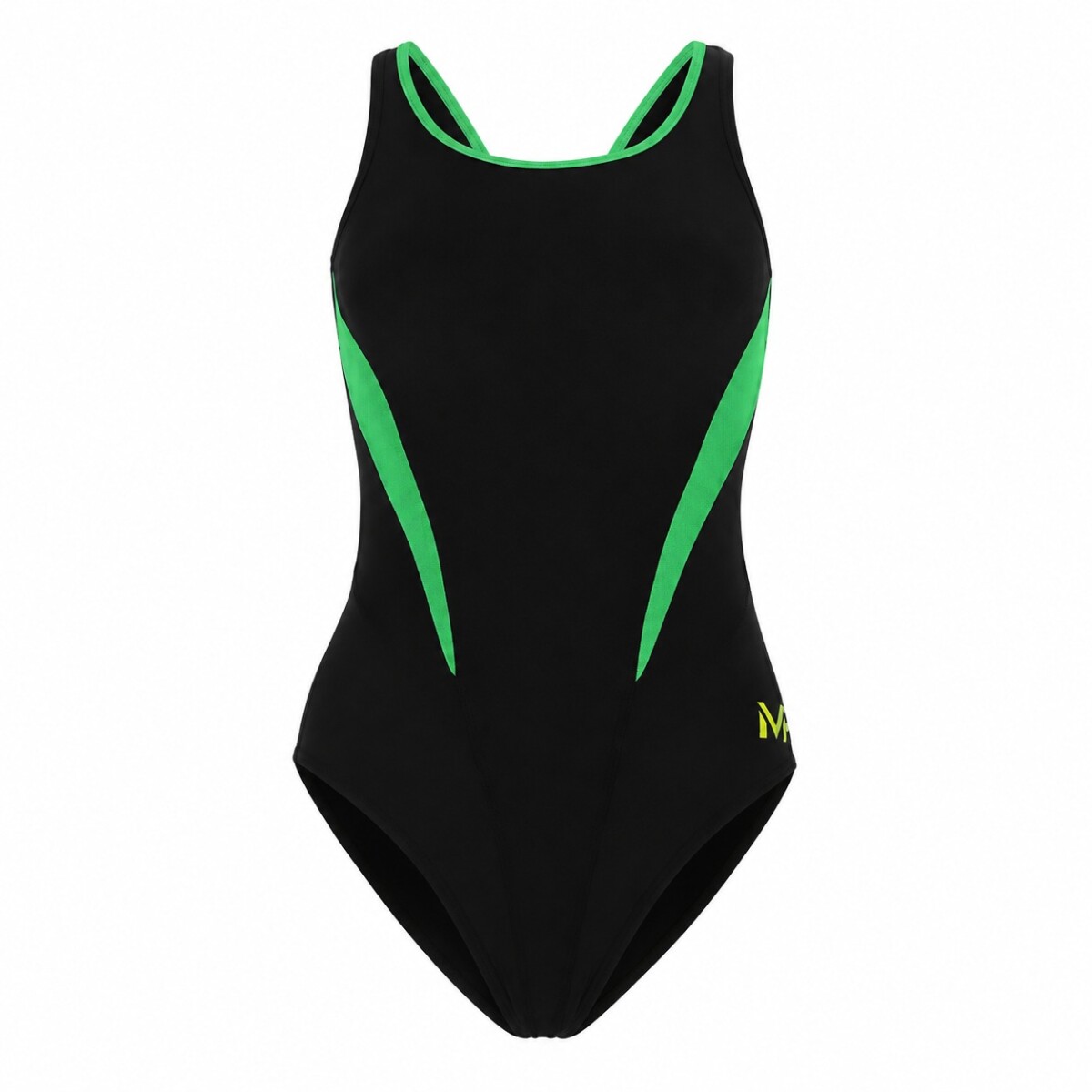 Malla de Baño Michael phelps Team Splice Comp Back Uv 50+ - AZUL-NEGRO 