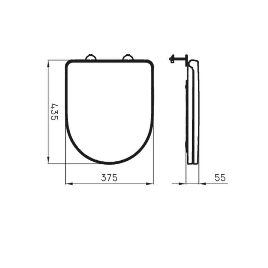 Tapa Inodoro Varese - Veneto Tapa Inodoro Varese - Veneto