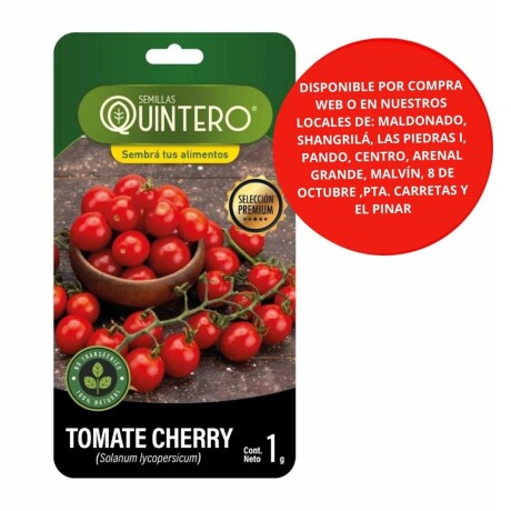 Semillas Tomate cherry x 1g
