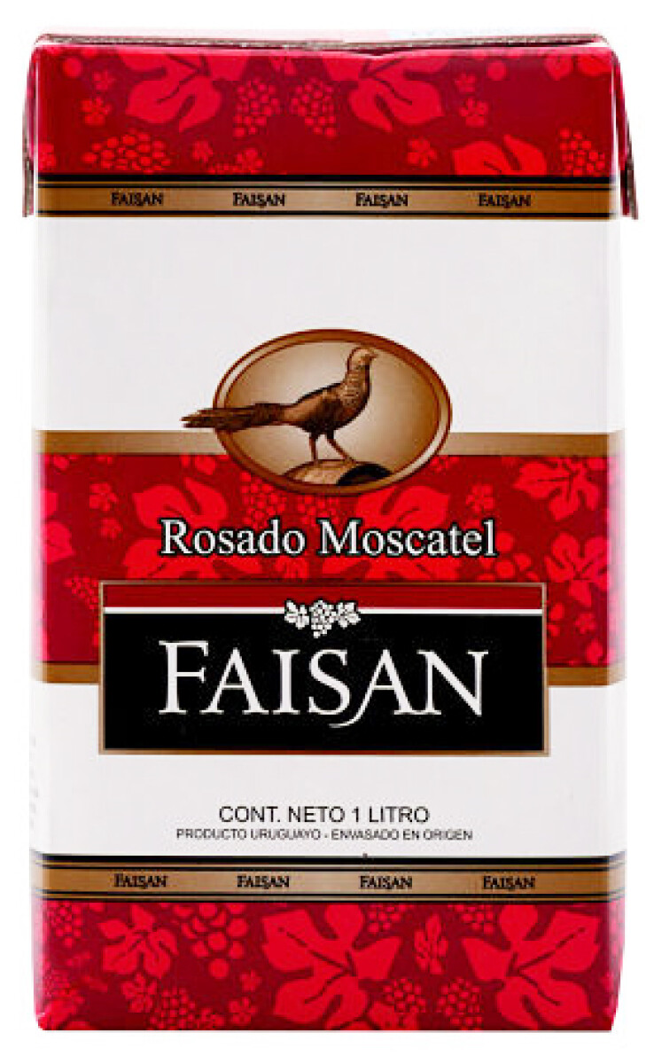 VINO FAISAN TETRA 1L ROSADO MOSCATEL 