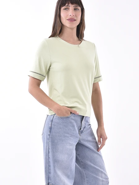 REMERA GARULHOS VERDE CLARO