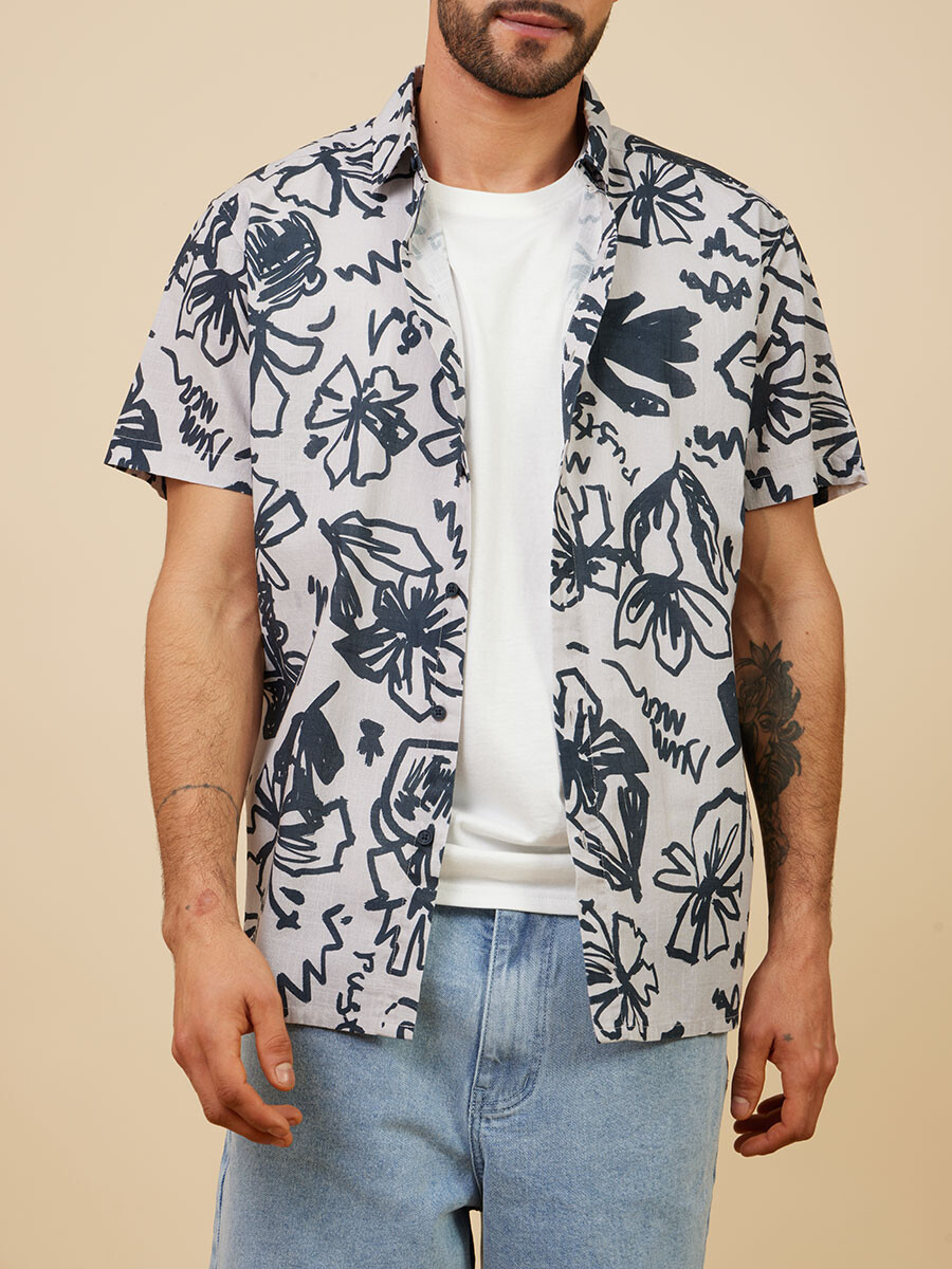 CAMISA JOLT RUSTY - Crudo 