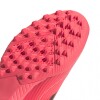 adidas Calzado de Fútbol F50 League Pasto Sintético TURBO/AURORA BLACK/PLATIN MET.