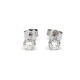 Caravanas En Oro 18K, Platino Y Brillantes Caravanas En Oro 18K, Platino Y Brillantes