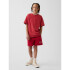 FR HW LOGO SHORT MODERN RED