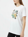 Remera Violeta Estampado 1