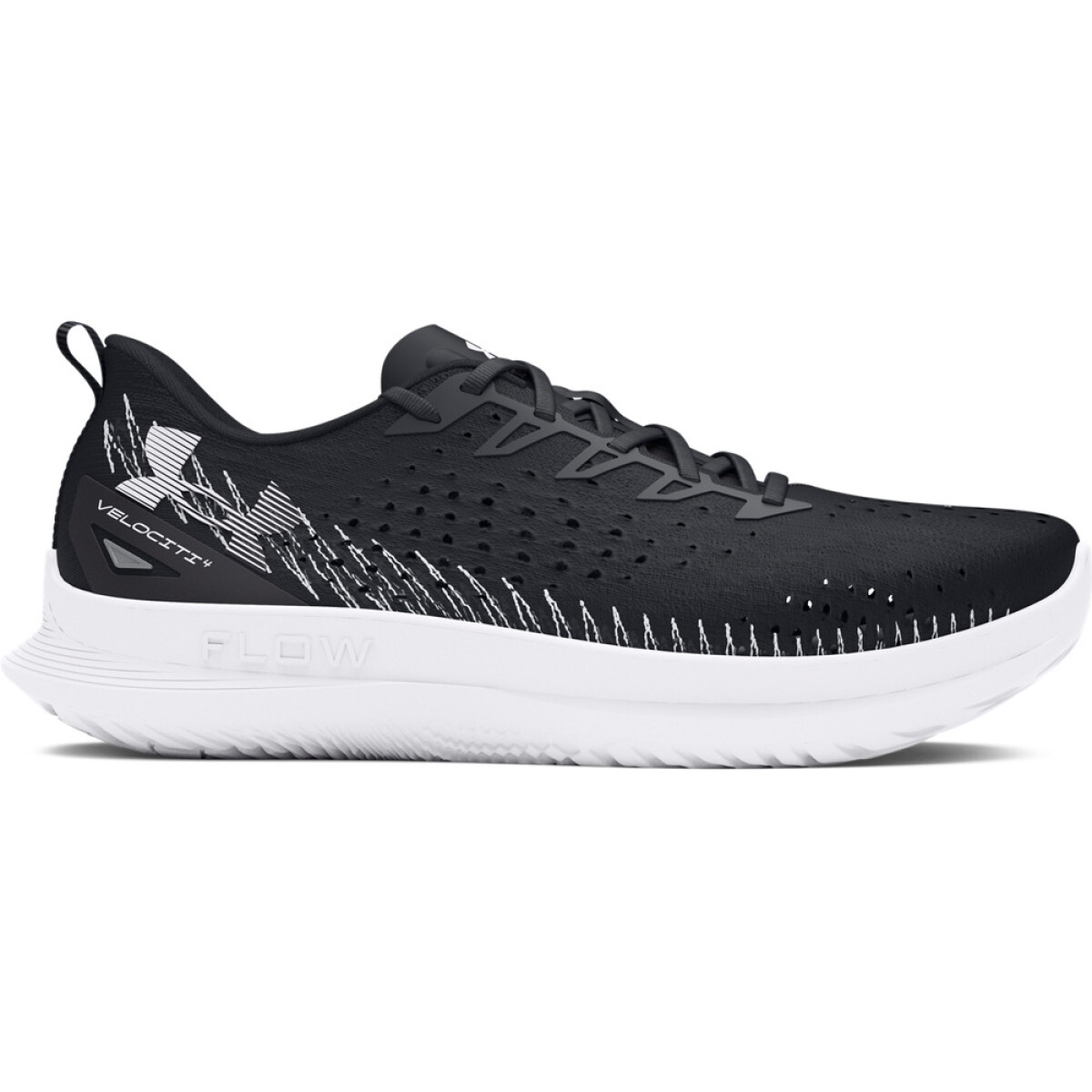 UA Velociti 4-WHT - BLK-001 