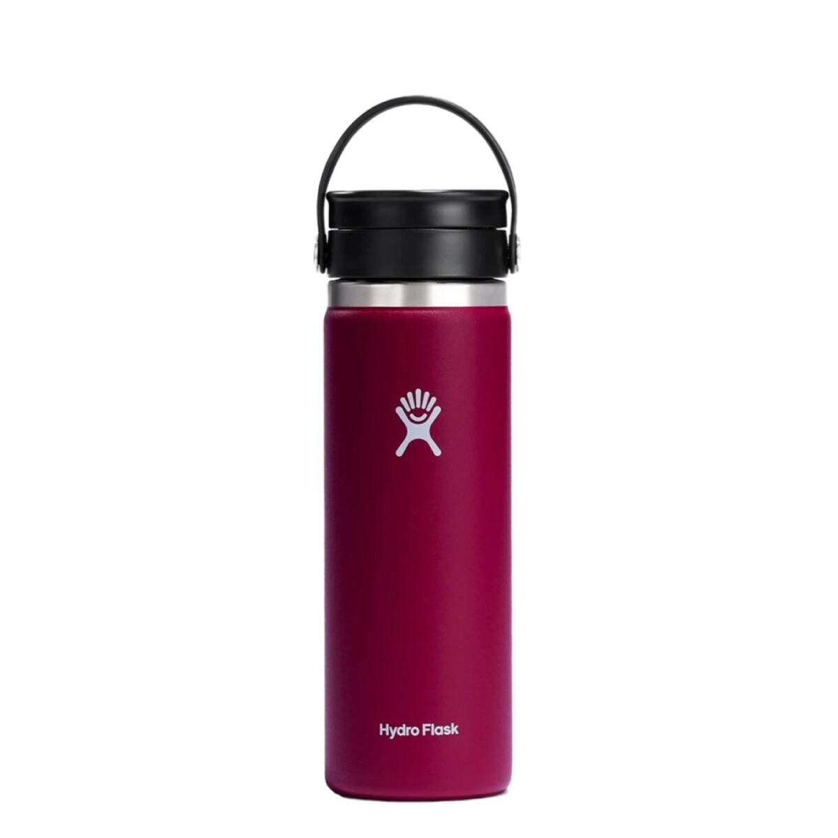 Botella Hydro Flask 20 OZ Wide Flex Sip - Bordeaux 