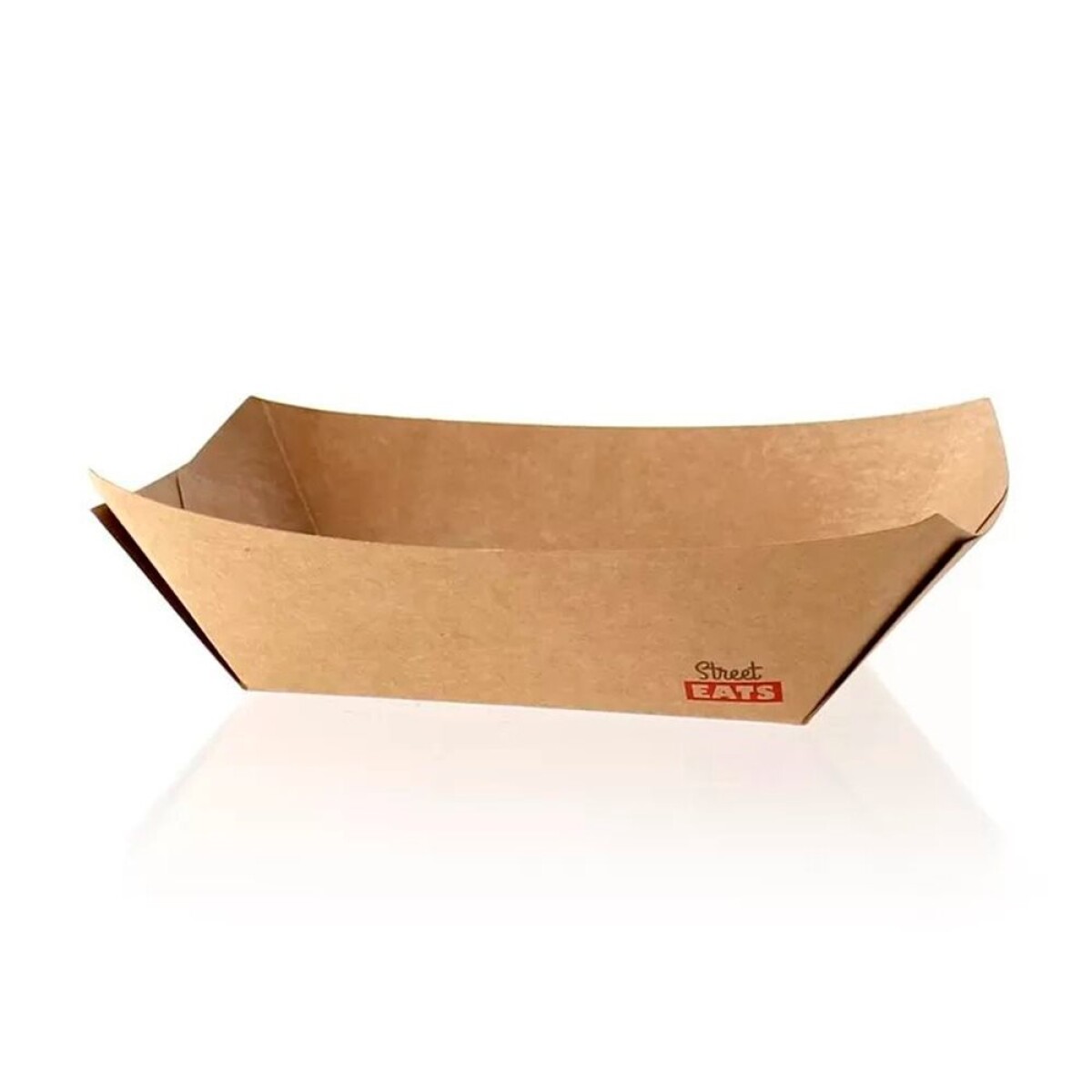 Bandeja food truck resistente a la grasa 22.4 x 14.5 cm - 250 u 