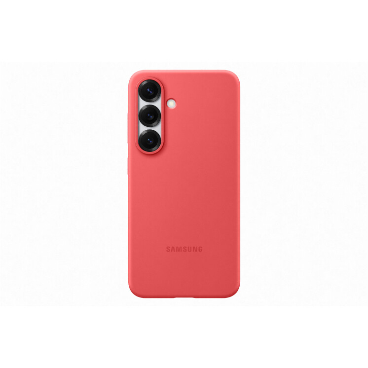 Galaxy S25 Plus Silicone Case Red