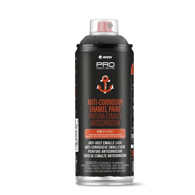 AEROSOL MTN PRO ANTICORROSIVO NEGRO 400ML N/A
