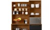 Kit Absoluto de Cocina - 5 puertas 3 cajones Cinamomo/Negro