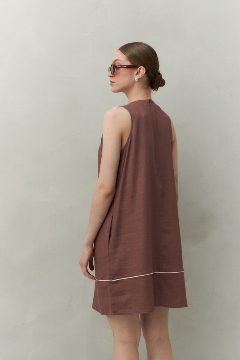 VESTIDO MARLON Chocolate