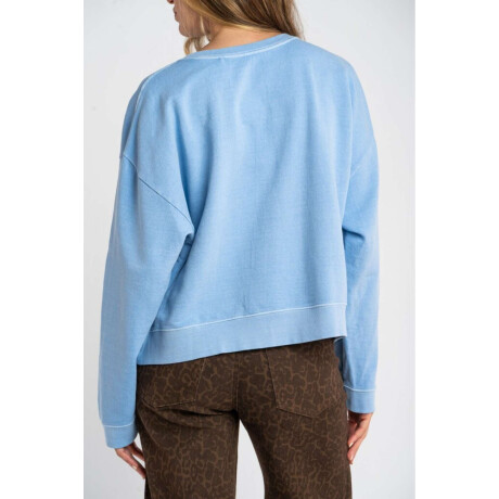 Sweater Algodón Celeste