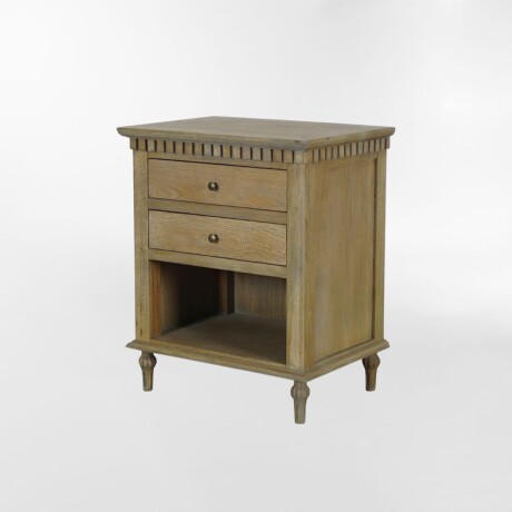 MESA DE NOCHE GARZON Marrón - UNICO