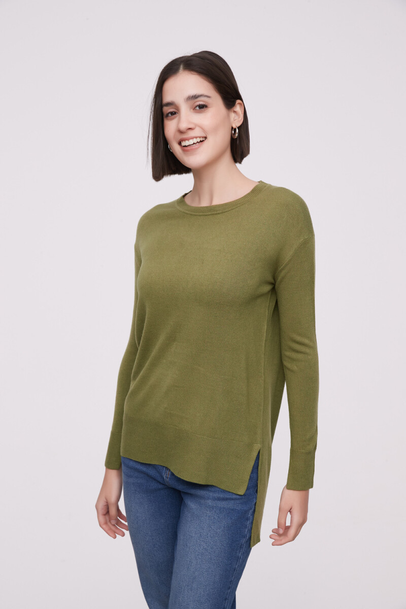 Sweater Baidai - Verde Oliva 