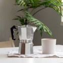 CAFETERA ITALIANA 3 TAZAS ALUMINIO CAFETERA ITALIANA 3 TAZAS ALUMINIO