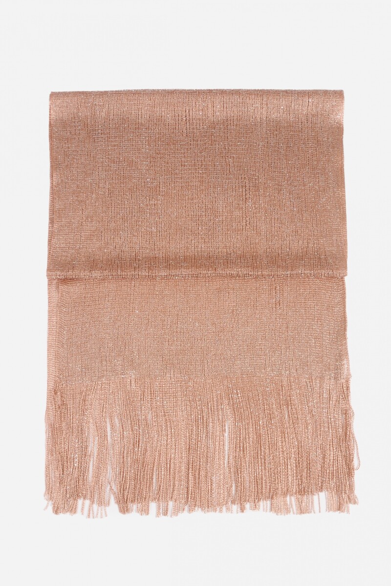 Pashmina party con argolla dorado