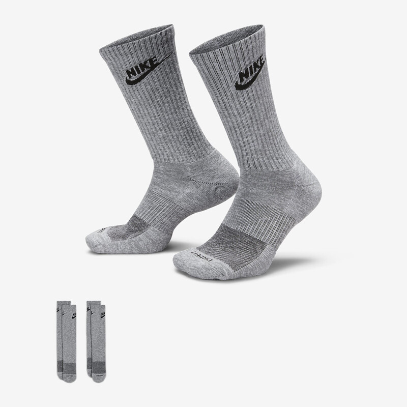 MEDIAS NIKE EVERYDAY PLUS CUSH CREW MEDIAS NIKE EVERYDAY PLUS CREW 2PACK