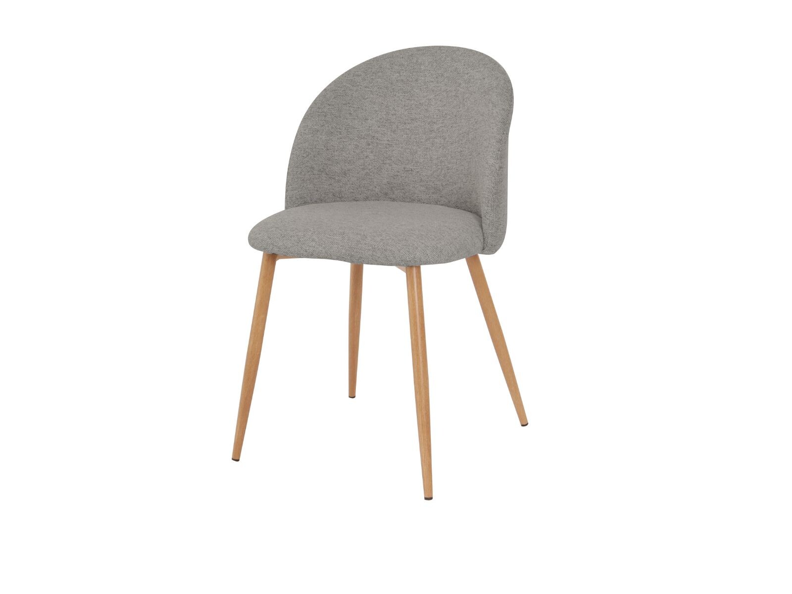 Silla MAYTE en Tela - Gris Melange 